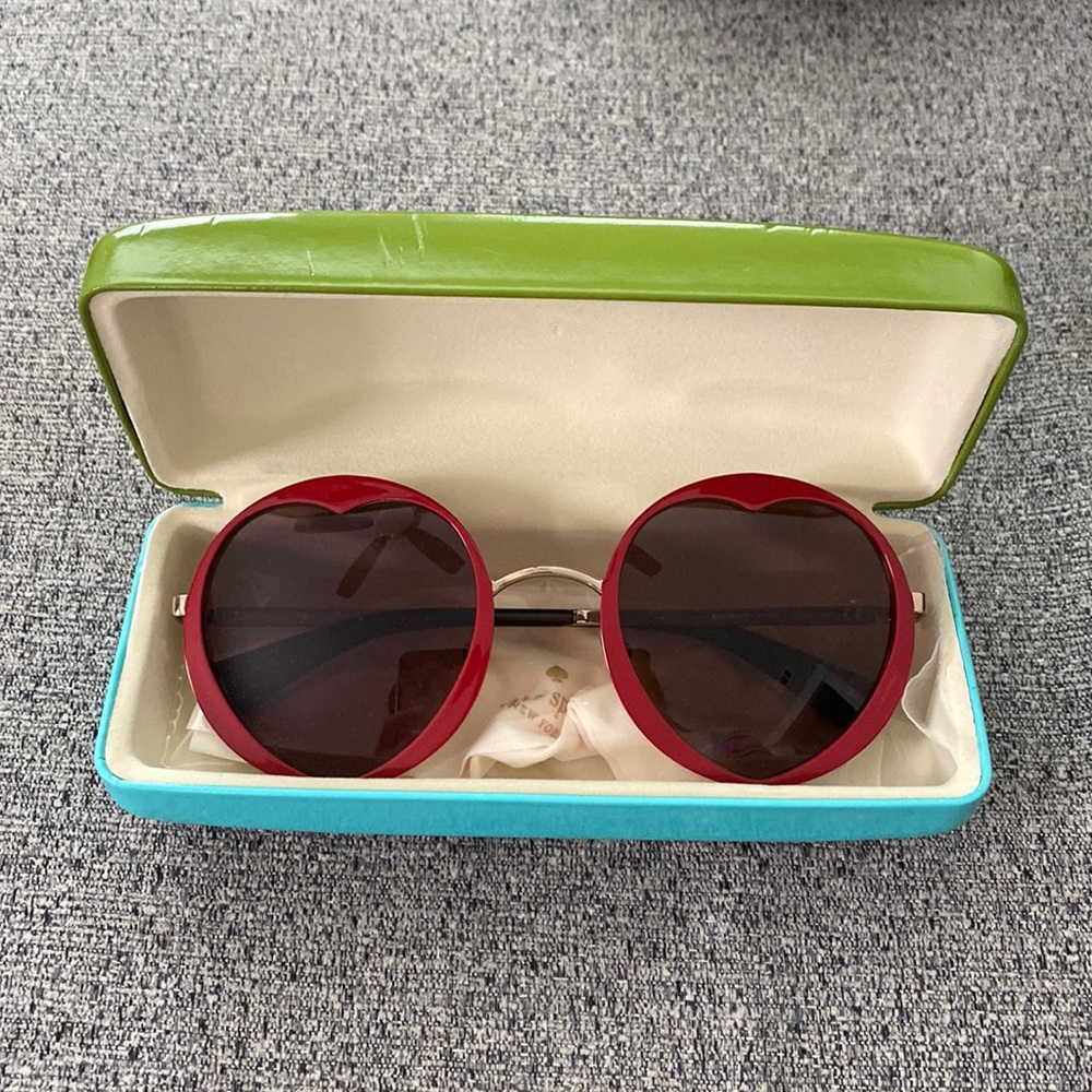 Kate spade heart sunglasses
